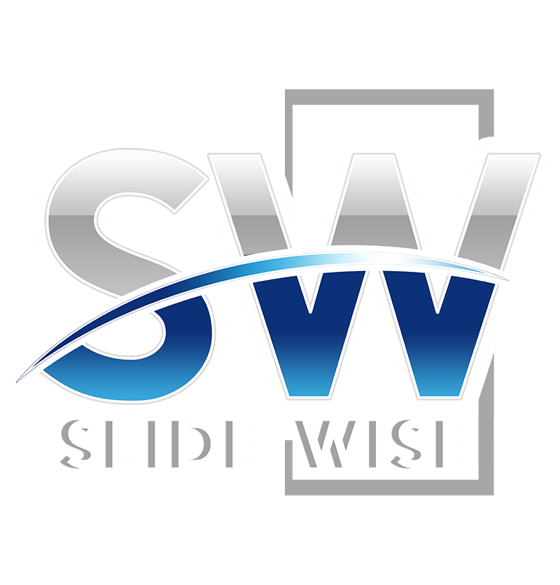 slide wise sliding doors LOGO WHITE